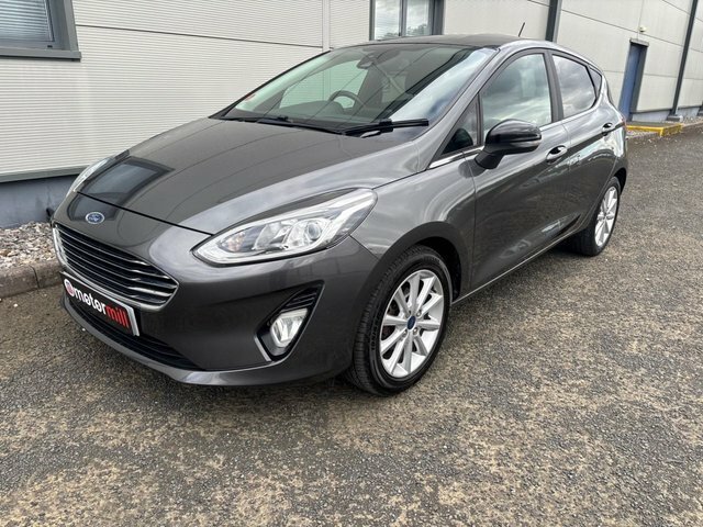Ford Fiesta 1.0T Ecoboost Titanium Hatchback MJ67OJF Grey #5