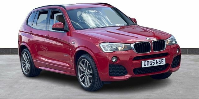BMW X3 2.0 20D M Sport Suv Xdrive Euro 6 Red
