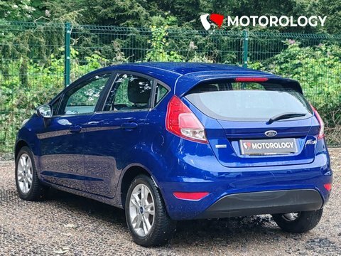 Ford Fiesta 1.0T Ecoboost Zetec OV65WNM Blue #5