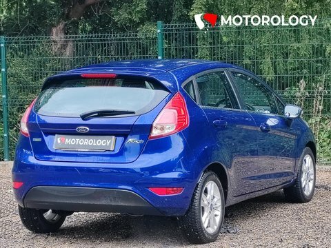 Ford Fiesta 1.0T Ecoboost Zetec OV65WNM Blue #4