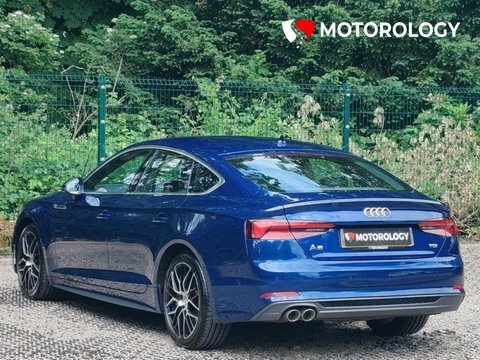 Audi A5 2.0 Tdi Ultra KX67XGW Blue #5