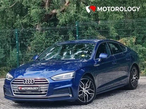 Audi A5 2.0 Tdi Ultra KX67XGW Blue #2