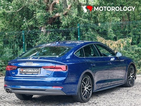 Audi A5 2.0 Tdi Ultra KX67XGW Blue #4