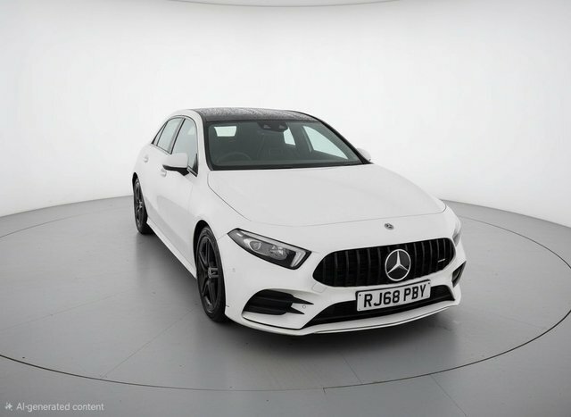 Mercedes-Benz A Class A180 Amg Line Premium White