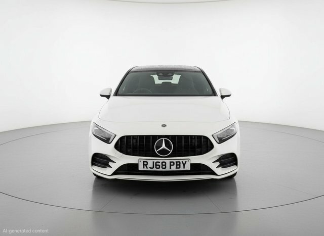 Mercedes-Benz A Class A180 Amg Line Premium RJ68PBY White #5