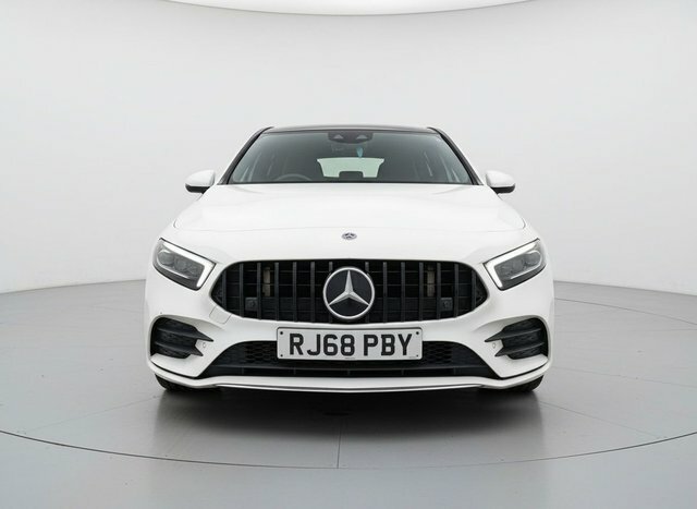 Mercedes-Benz A Class A180 Amg Line Premium RJ68PBY White #2