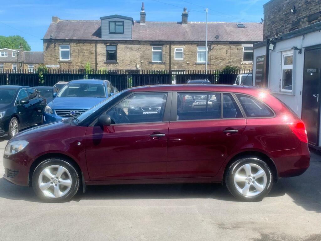 Skoda Fabia 1.6 Tdi S Euro 5 Red #5