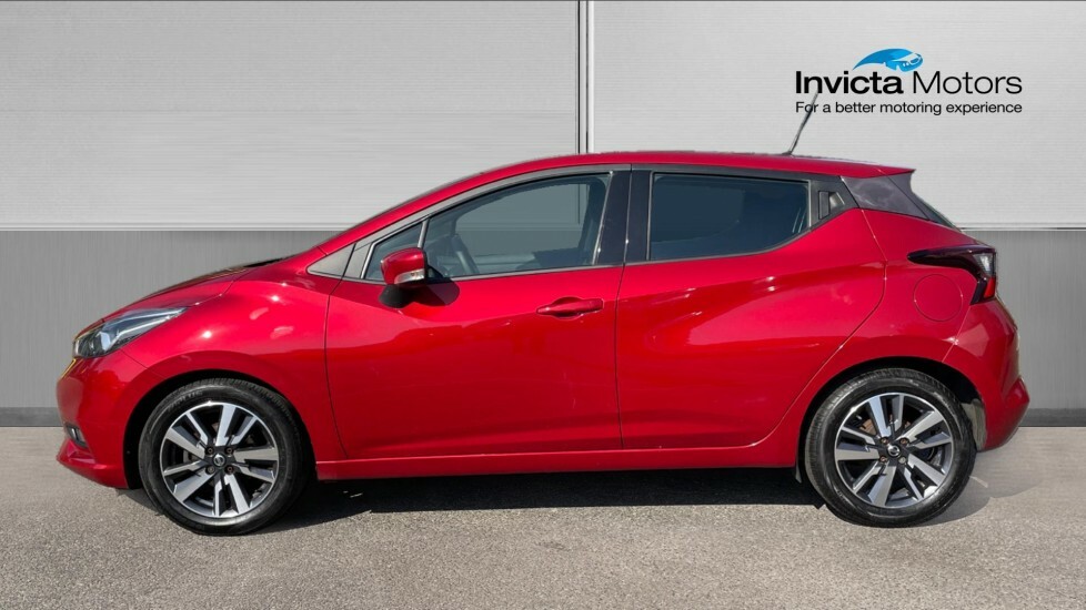 Nissan Micra Acenta Red #6
