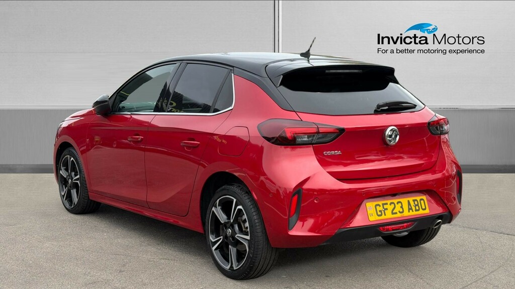 Vauxhall Corsa Turbo Ultimate GF23ABO Red #5