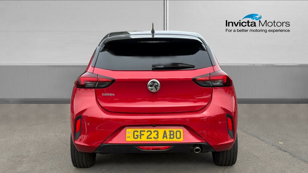 Vauxhall Corsa Turbo Ultimate GF23ABO Red #4