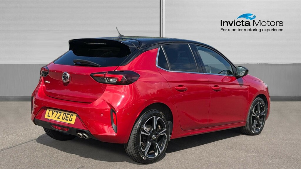 Vauxhall Corsa Turbo Ultimate LY72OEG Red #3