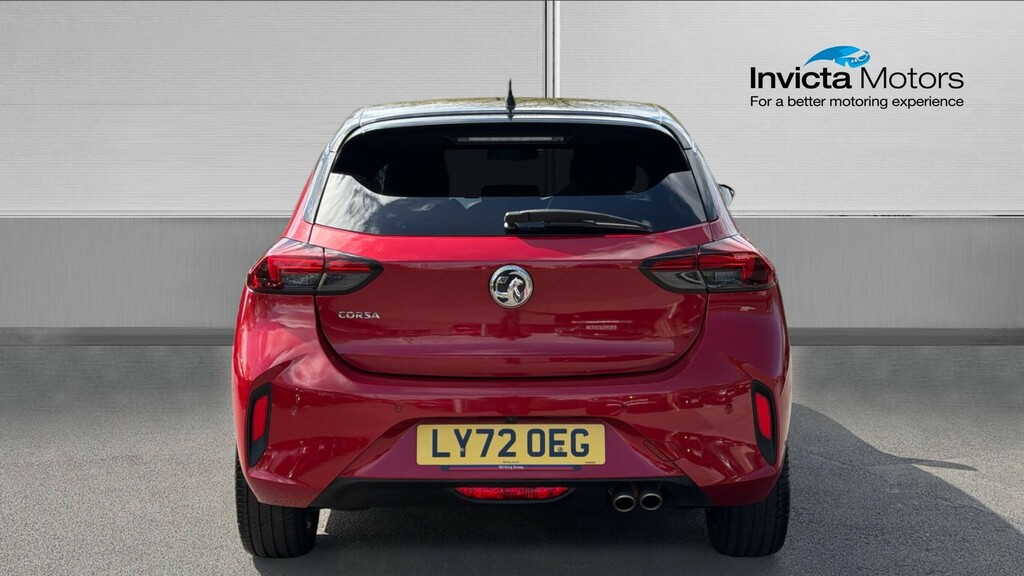 Vauxhall Corsa Turbo Ultimate LY72OEG Red #4