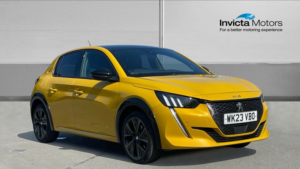 Peugeot 208 Gt Yellow