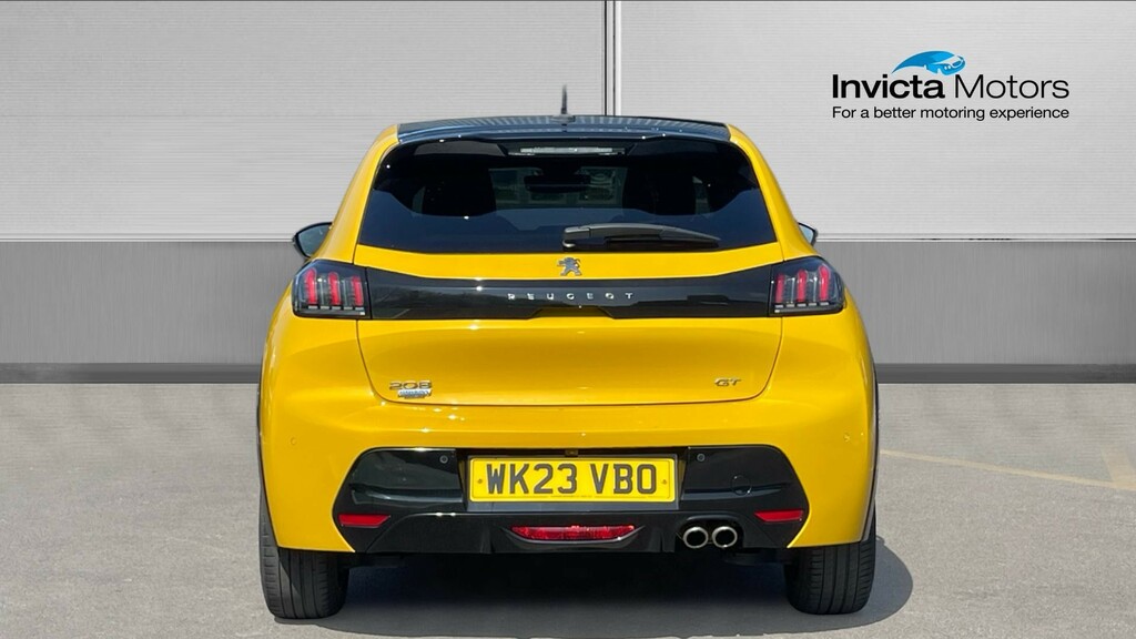 Peugeot 208 Gt Yellow #4