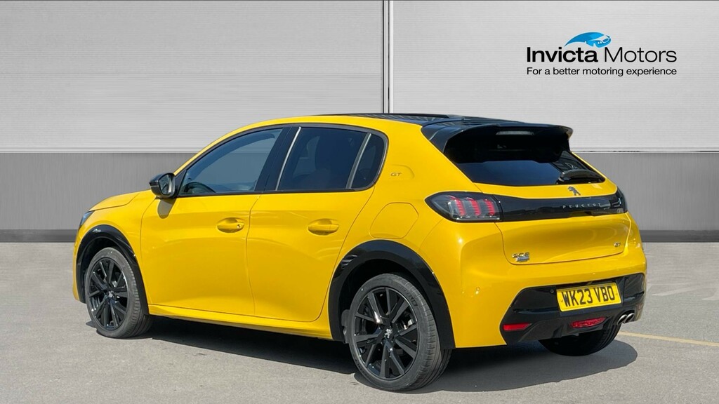 Peugeot 208 Gt Yellow #5
