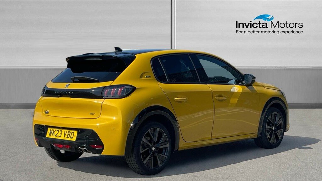 Peugeot 208 Gt Yellow #3