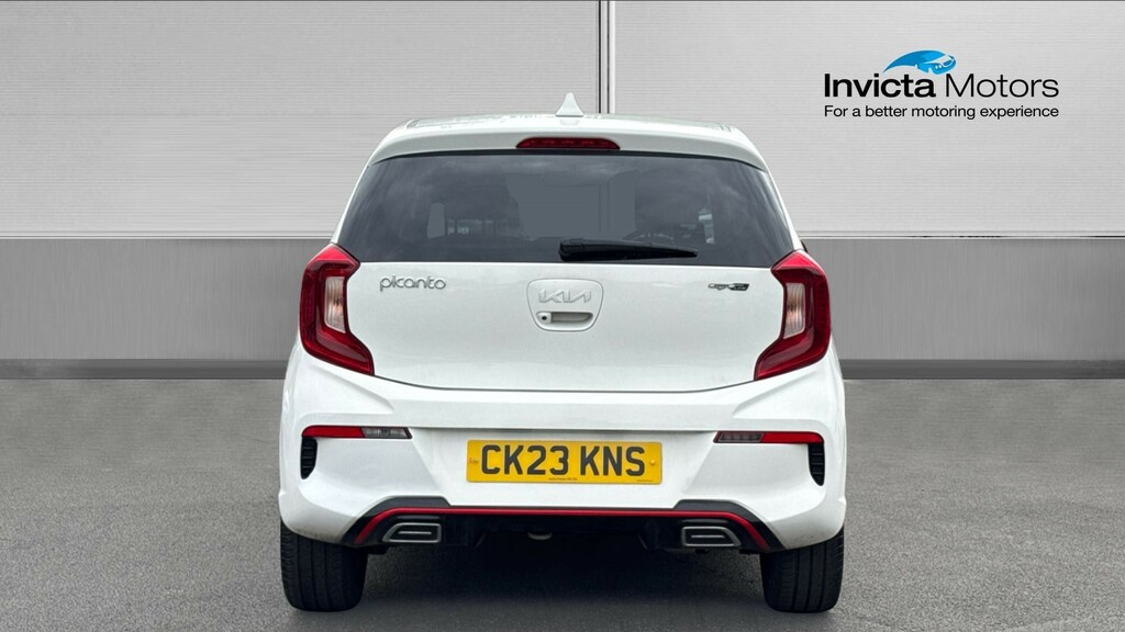 Kia Picanto Gt-line CK23KNS White #4