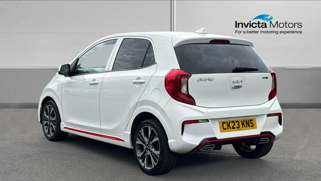 Kia Picanto Gt-line CK23KNS White #5