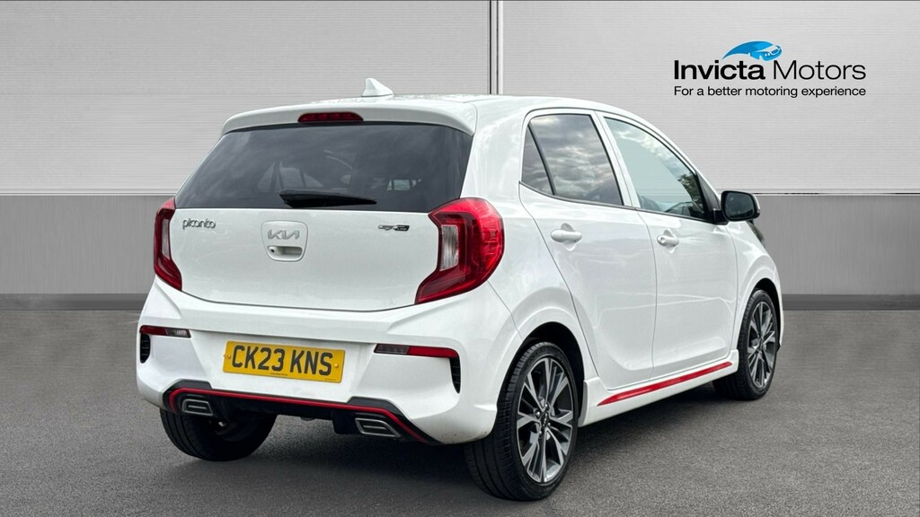 Kia Picanto Gt-line CK23KNS White #3
