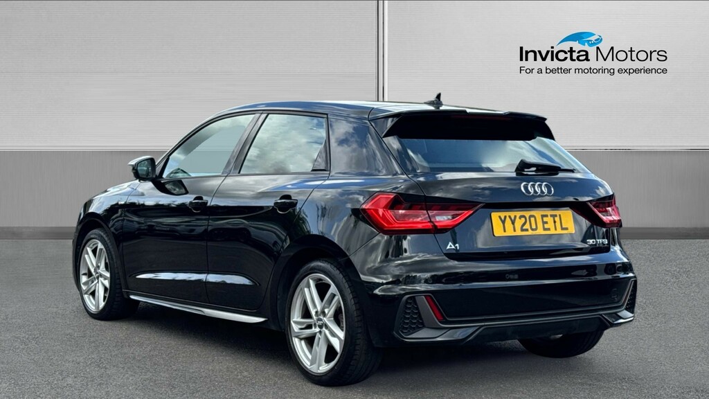 Audi A1 30 Tfsi S Line S Tronic YY20ETL Black #5