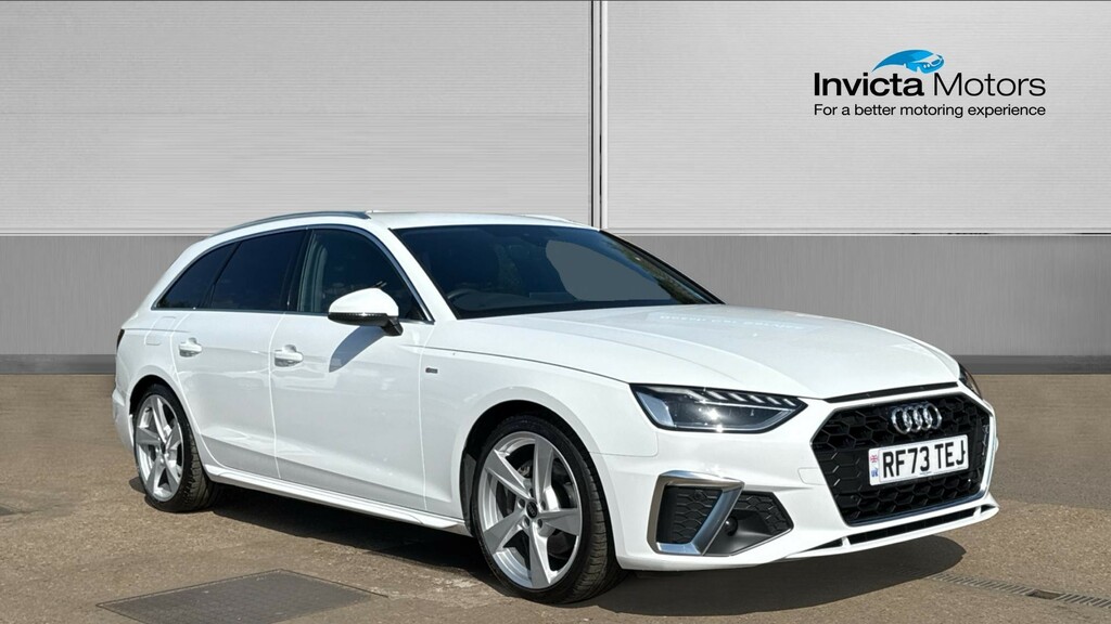 Audi A4 S Line White