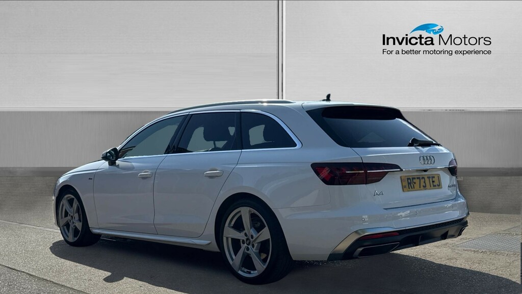 Audi A4 S Line RF73TEJ White #5