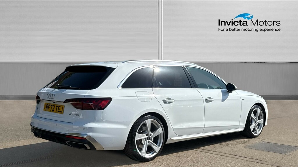 Audi A4 S Line RF73TEJ White #3