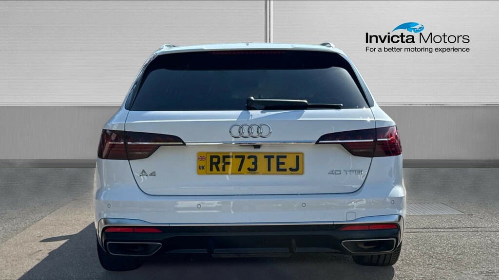 Audi A4 S Line RF73TEJ White #4
