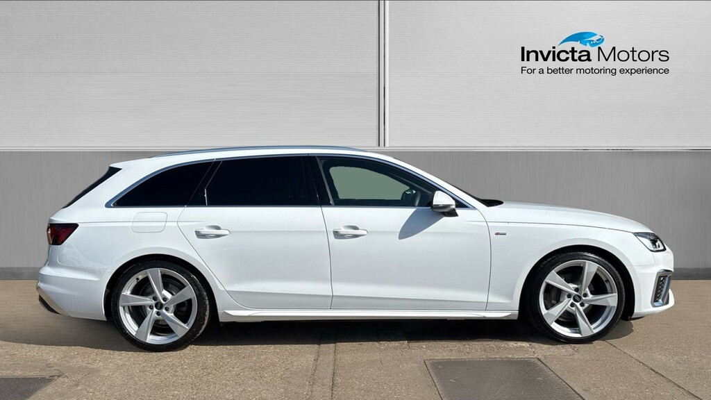 Audi A4 S Line RF73TEJ White #2