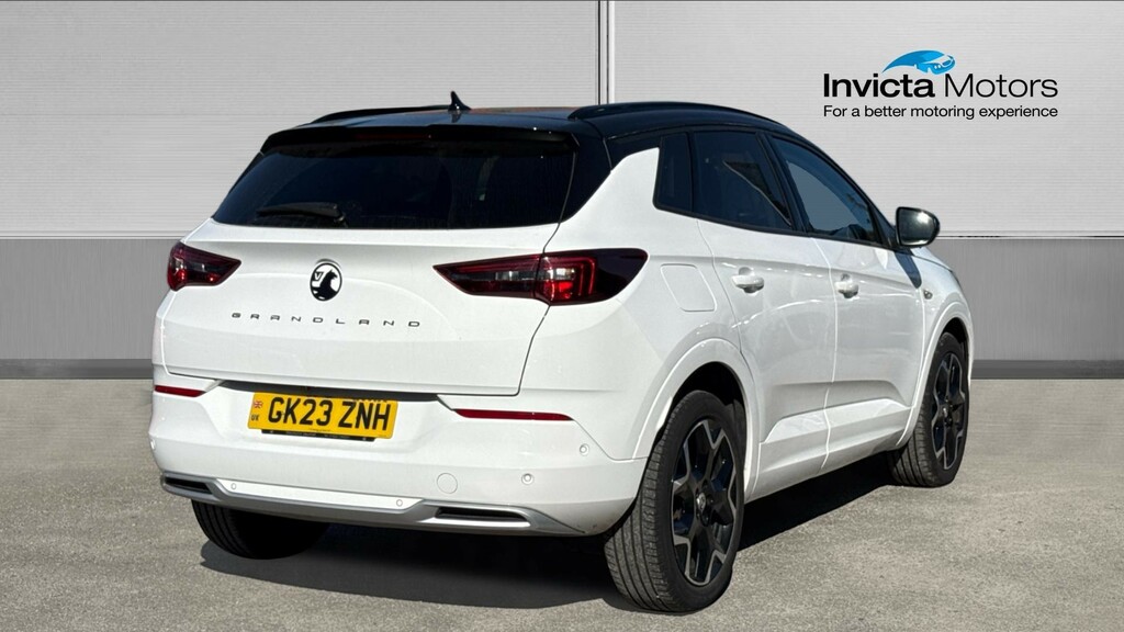 Vauxhall Grandland Turbo Ultimate GK23ZNH White #3