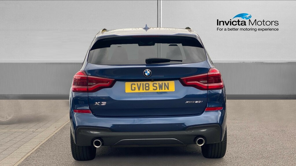 BMW X3 Xdrive20i M Sport Step Blue #4