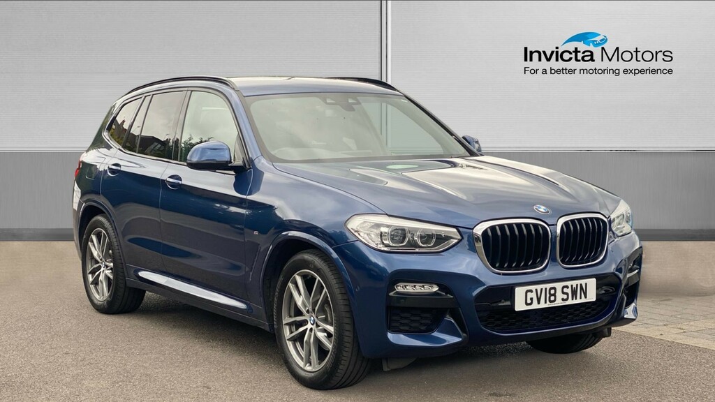 BMW X3 Xdrive20i M Sport Step Blue