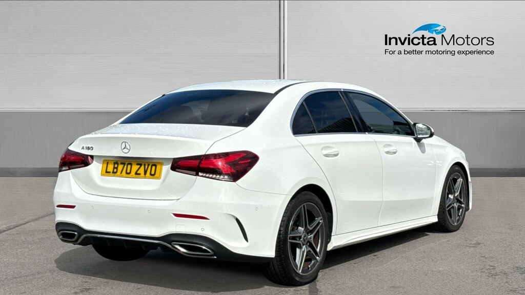 Mercedes-Benz A Class Amg Line Executive LB70ZVO White #3
