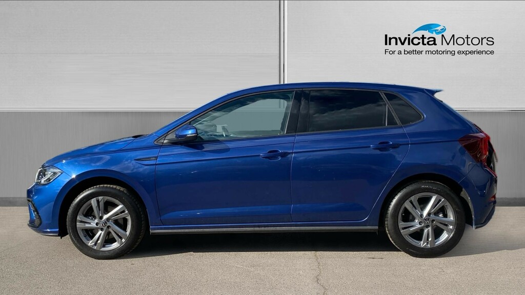 Volkswagen Polo R-line MT24YMD Blue #6