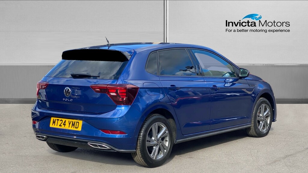 Volkswagen Polo R-line MT24YMD Blue #3