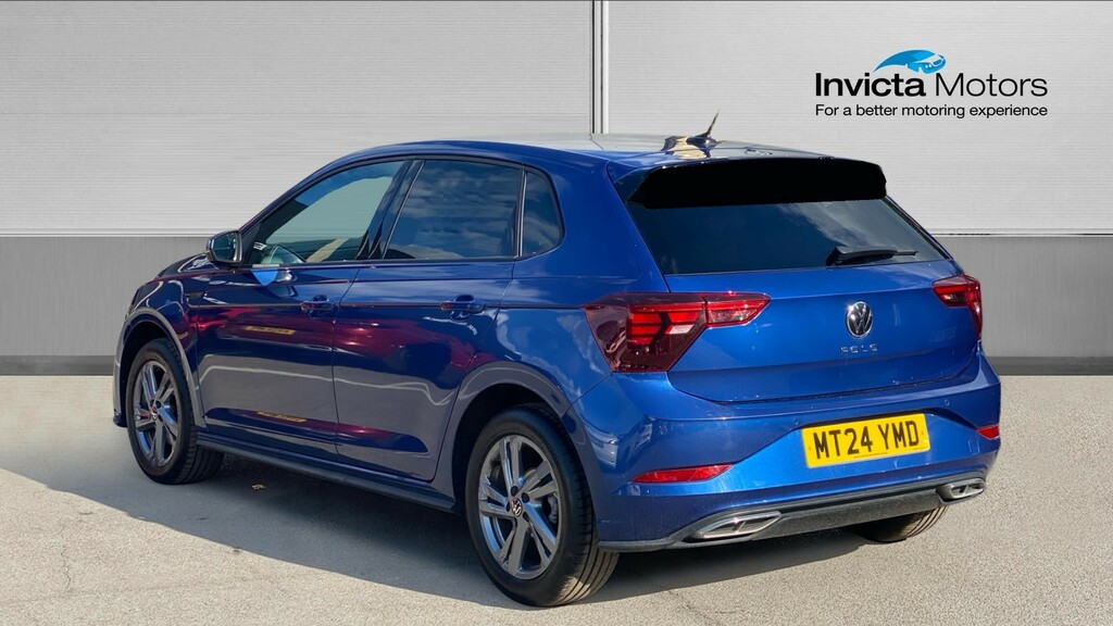 Volkswagen Polo R-line MT24YMD Blue #5