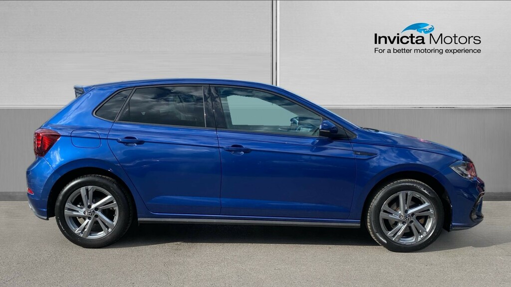 Volkswagen Polo R-line MT24YMD Blue #2