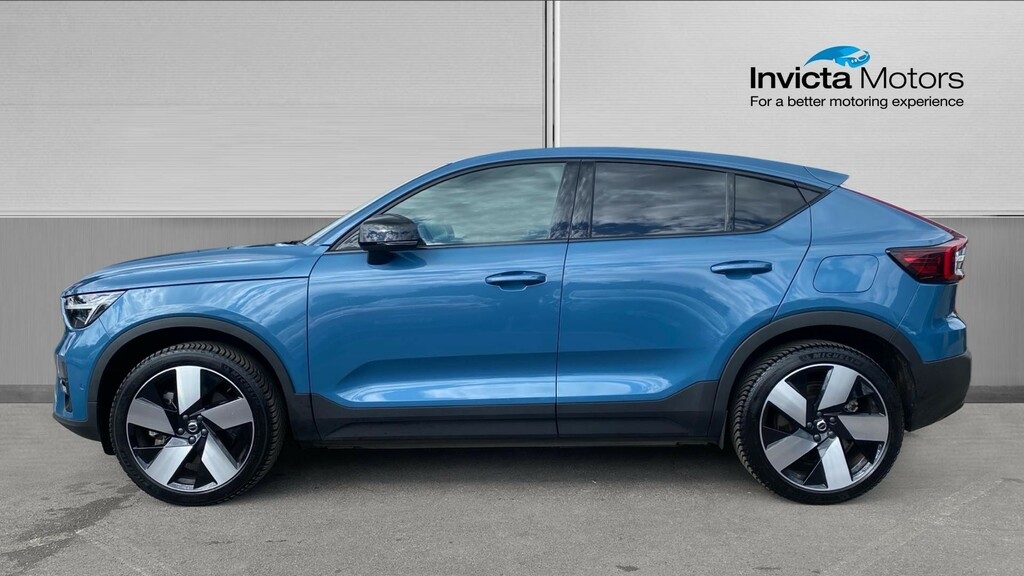 Volvo C40 Recharge Twin Ultimate Awd Blue #6