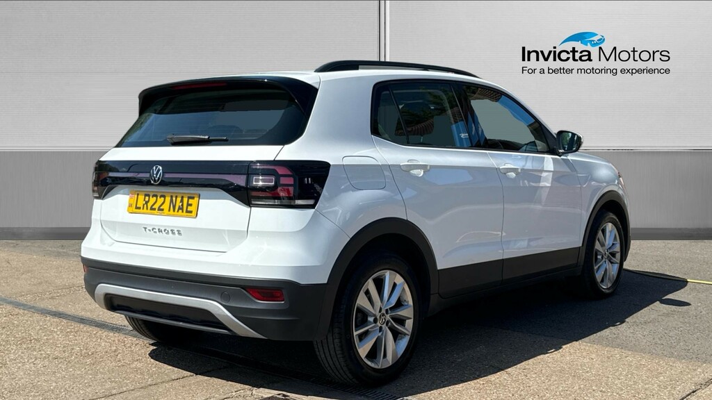 Volkswagen T-Cross Se White #3