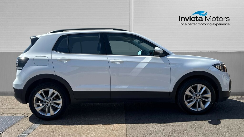 Volkswagen T-Cross Se White #2