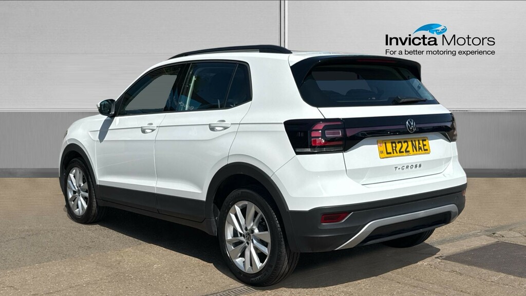 Volkswagen T-Cross Se White #5