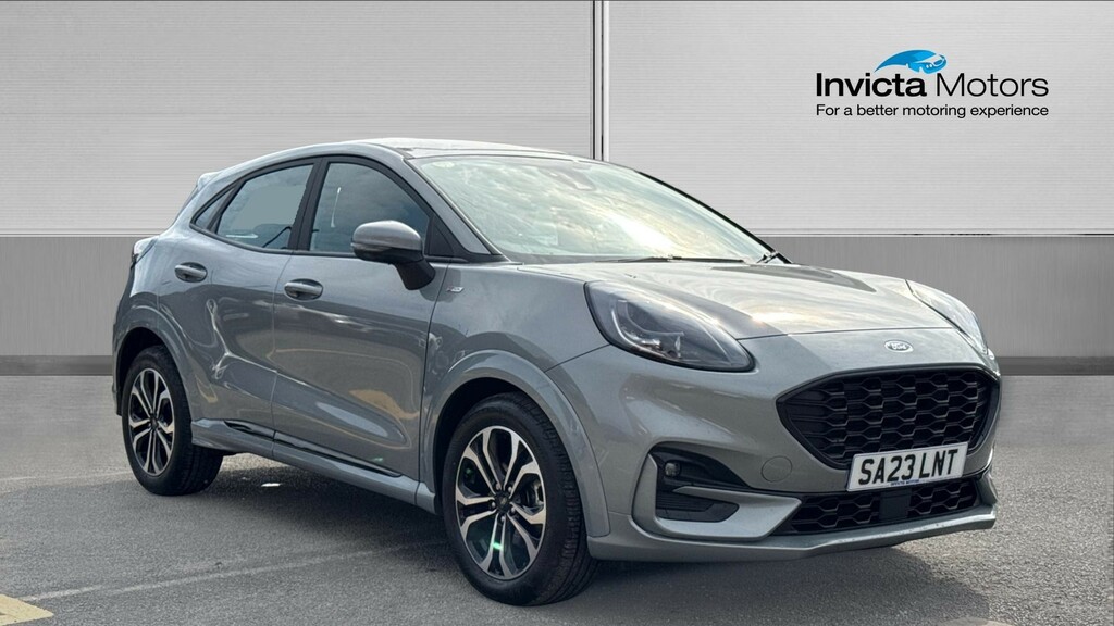 Ford Puma St-line Silver