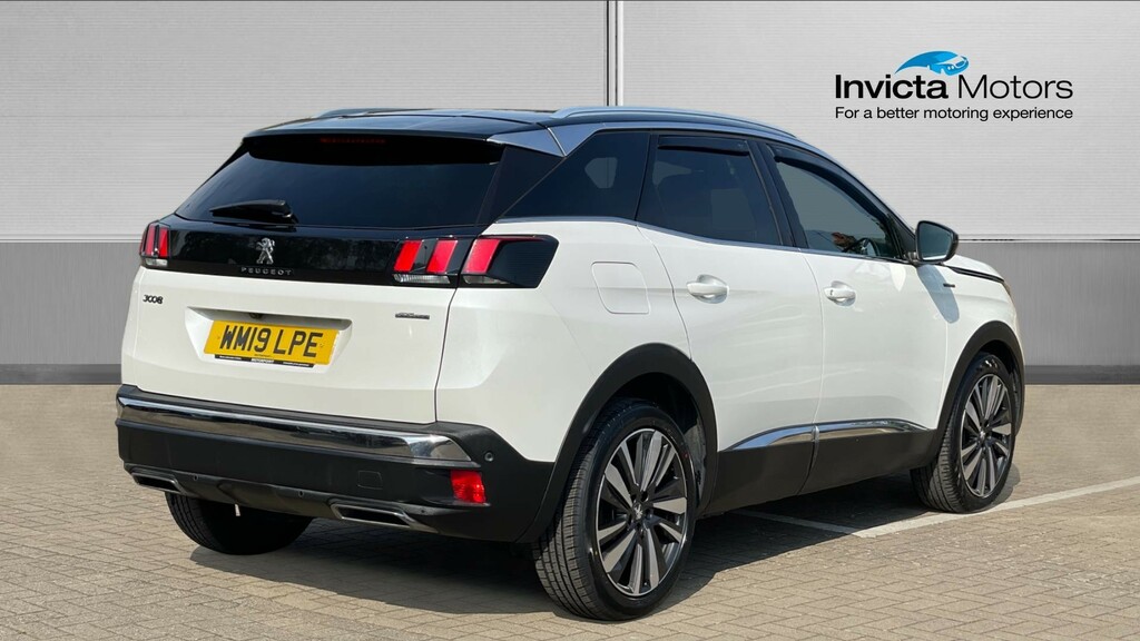Peugeot 3008 Gt Line Premium WM19LPE White #3