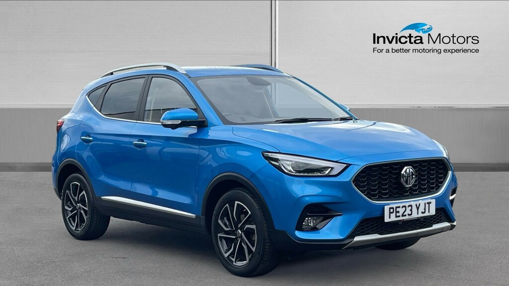 MG ZS Exclusive Blue