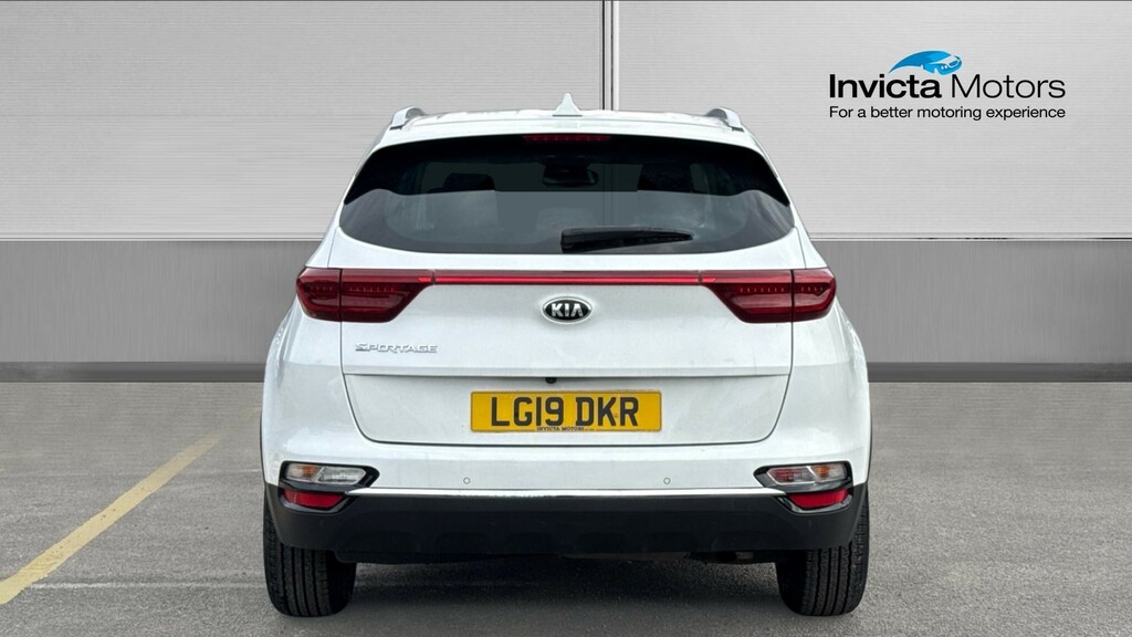 Kia Sportage 2 LG19DKR White #4