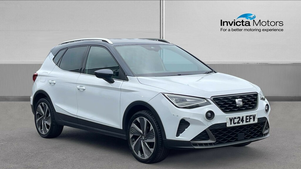 Seat Arona Fr Sport White