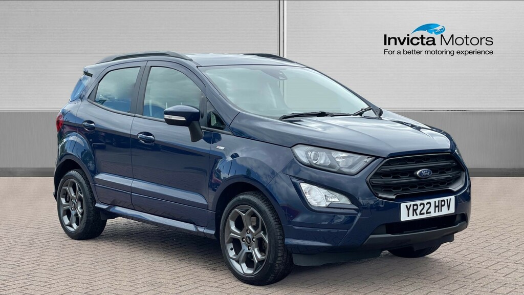 Ford Ecosport St-line Blue