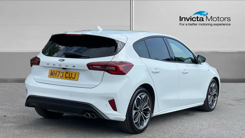 Ford Focus St-line X MH73CUJ White #3