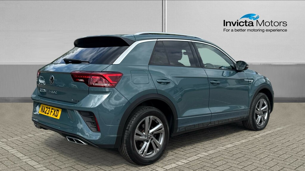 Volkswagen T-Roc R-line NA23FXD Blue #3