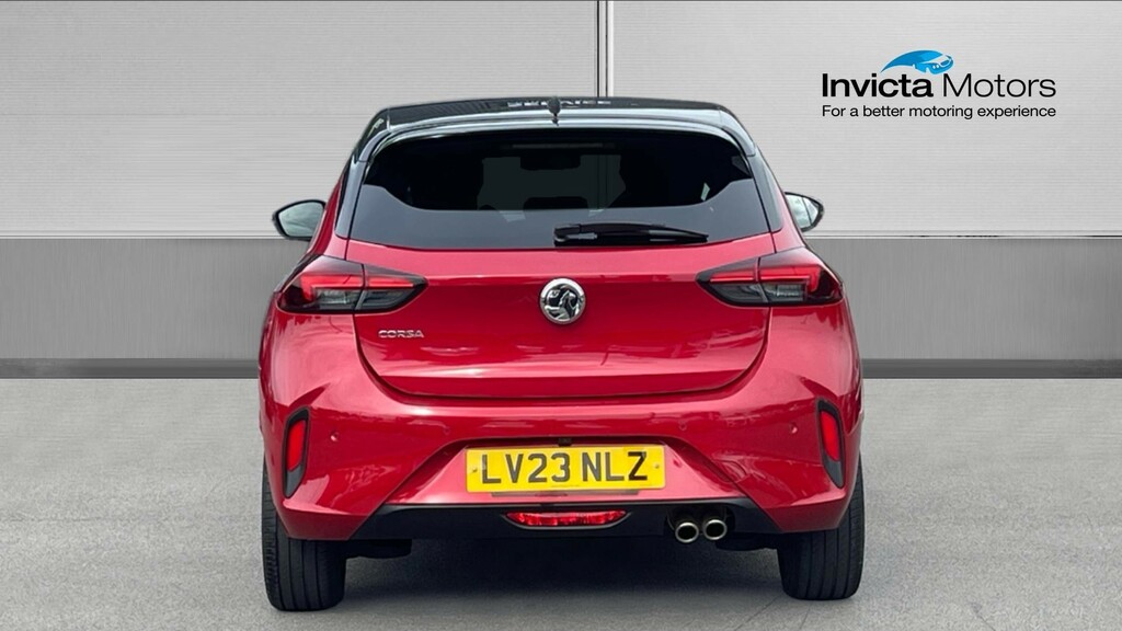 Vauxhall Corsa Ultimate LV23NLZ Red #4
